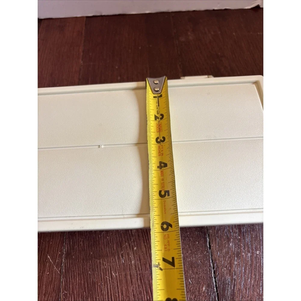 Vintage Tupperware #1572 Wax Paper Foil Wall Dispenser Holder‎ Almond